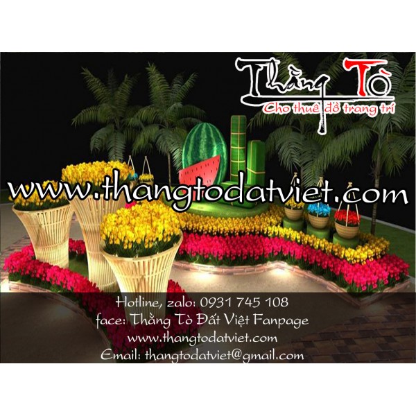 tiểu cảnh tết đẹp35